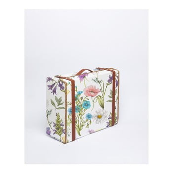 Cutie de depozitare Surdic Valise Nice Flowers, 31 x 40 cm