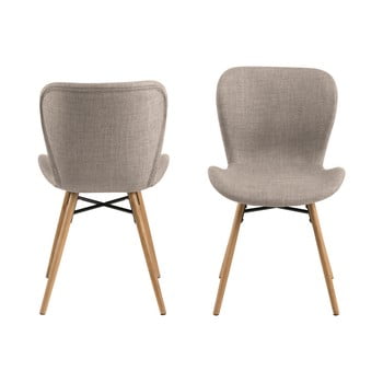 Set 2 scaune dining actona batilda, bej