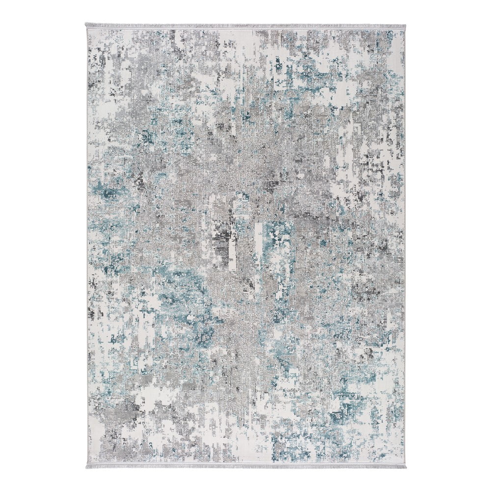 Modro-šedý koberec Universal Riad Abstract, 160 x 230 cm