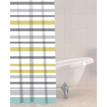 Perdea de duș sabichi sea stripe, 180 x 180 cm