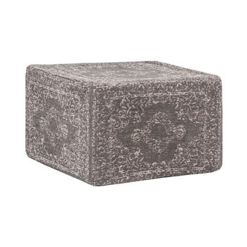Puf din bumbac label51 vintage, gri