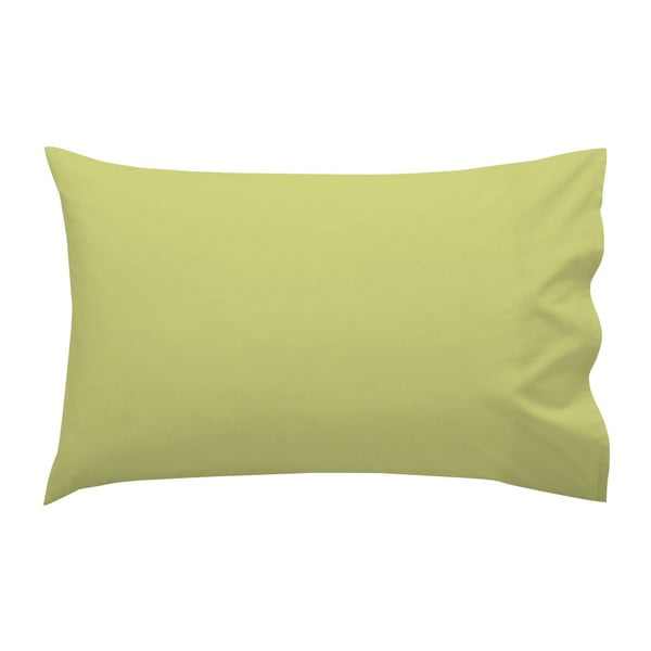 Zelený bavlněný povlak na polštář Happy Friday Basic, 50 x 30 cm