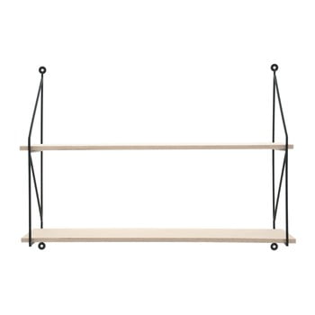Raft dublu de perete din placaj compactor frida, lungime 60 cm