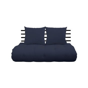 Canapea extensibilă karup design shin sano black/navy, albastru închis