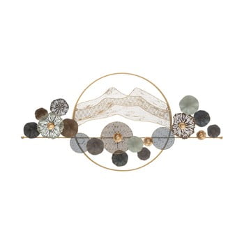 Decorațiune suspendată metalică mauro ferretti mountain circle, 139 x 65,5 cm