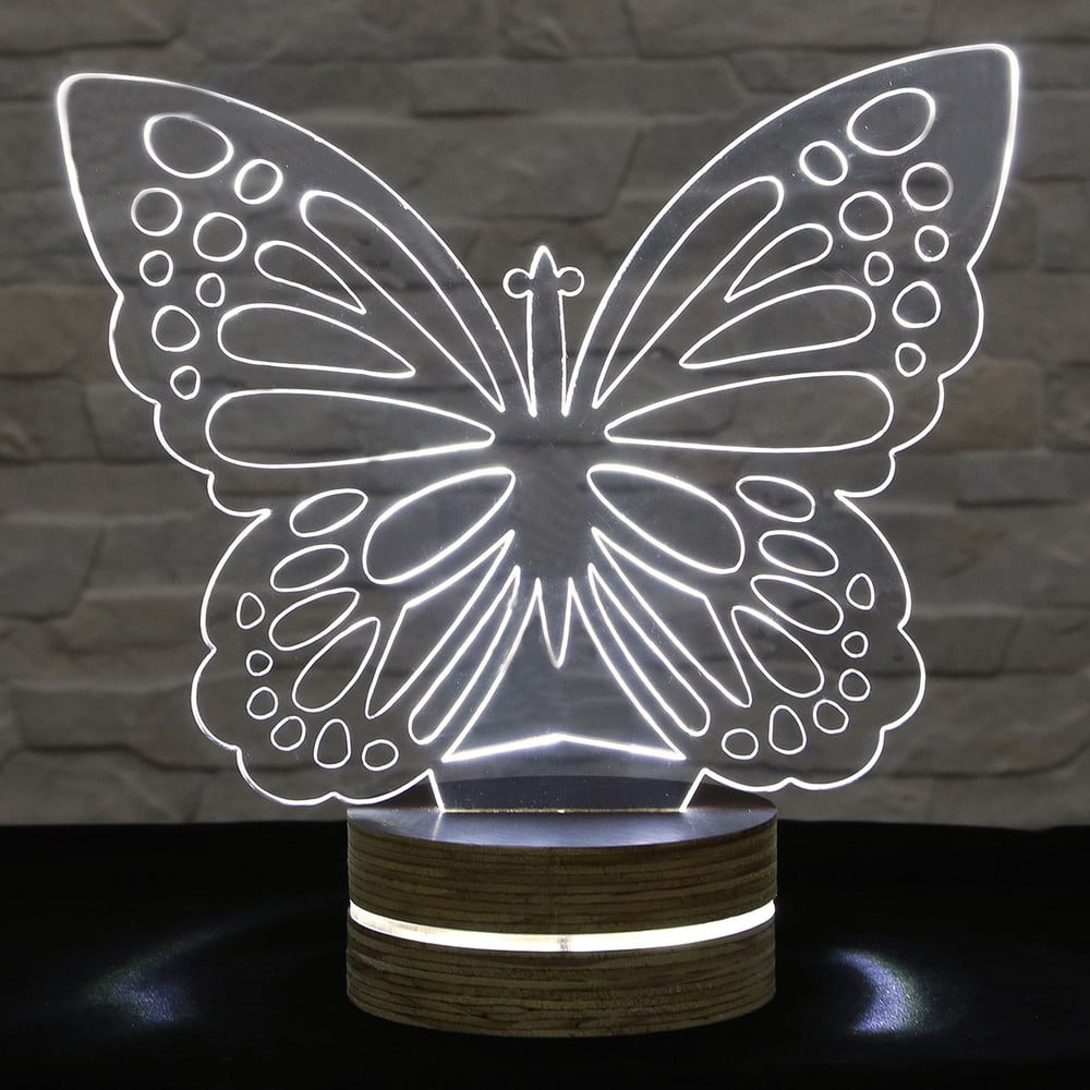 3D stolní lampa Butterfly