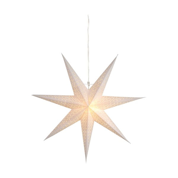 Bílá světelná dekorace Star Trading Dot, Ø 70 cm