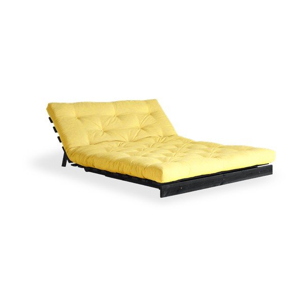 Variabilní pohovka Karup Design Roots Black/Yellow