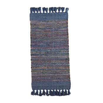 Covor texturat geese ceylon, 120 x 60 cm, albastru