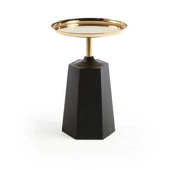 Măsuță la forma, înălțime 37 cm, negru