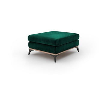 Puf cu husă de catifea windsor & co sofas astre, verde
