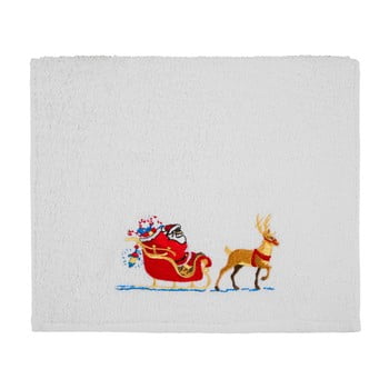Prosop christmas sledge white, 30 x 50 cm