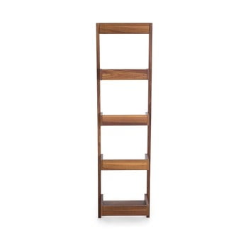 Scară de sprijin cu rafturi monobeli amy, înălțime 166 cm, maro închis