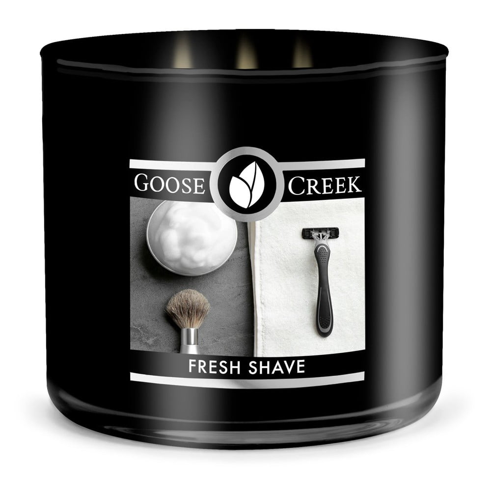 Pánská vonná svíčka v dóze Goose Creek Fresh Shave, 35 hodin hoření