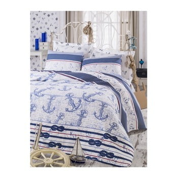 Set cuvertură subțire cu cearșaf și fețe de pernă capa, 200 x 235 cm