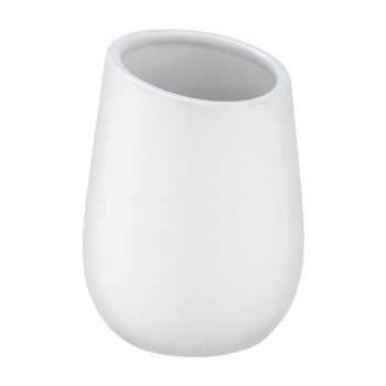 Suport din ceramică pentru periuțele de dinți wenko badi, alb