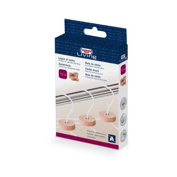 Set 12 inele din lemn de cedru domopak cedar