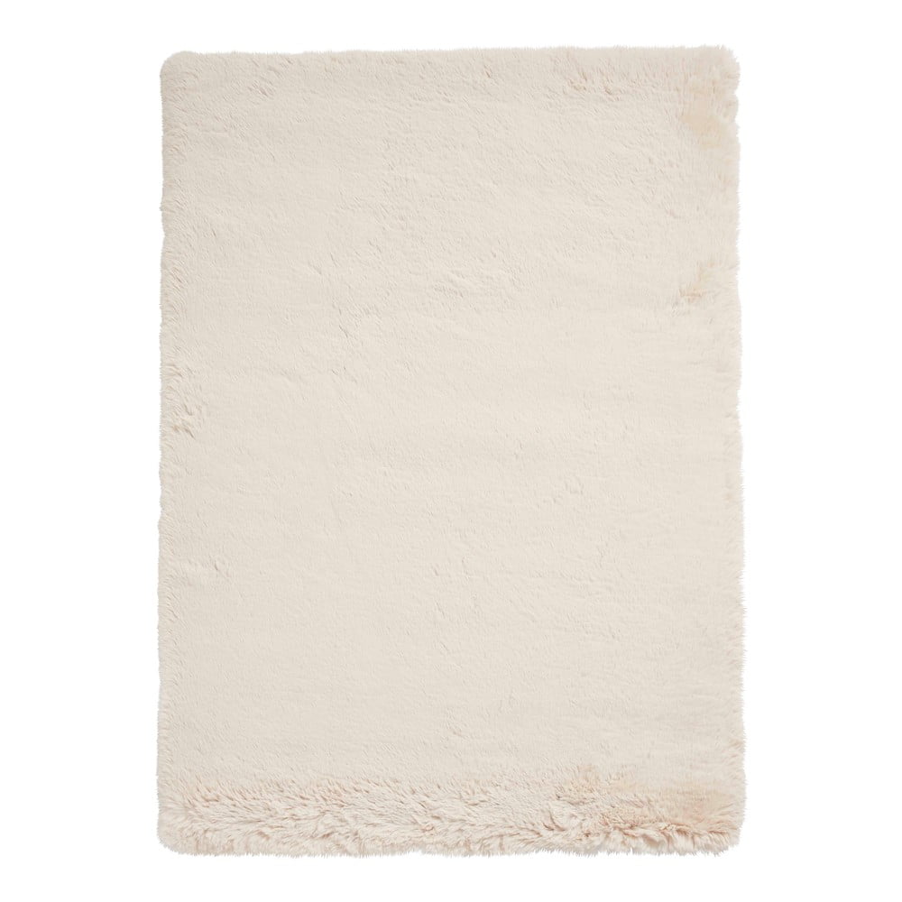 Krémový koberec 60x120 cm Super Teddy – Think Rugs