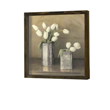 Tablou tulips, 34 x 34 cm