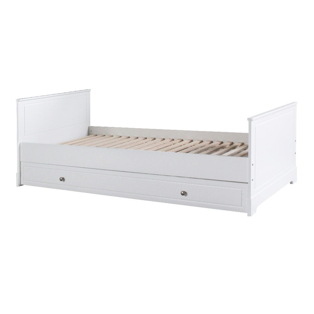 Белая кровать Bellamy с ящиком 90x200см
