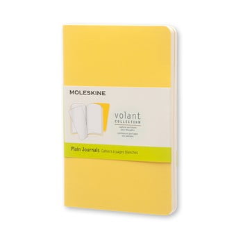 Caiet moleskine volant, 80 pag., galben
