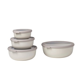 Set 4 cutii pentru gustări rosti mepal nordic, gri