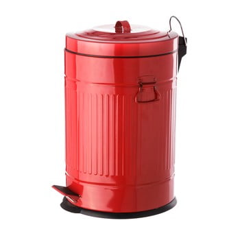 Coș metalic de gunoi Unimasa, 20 l, roșu