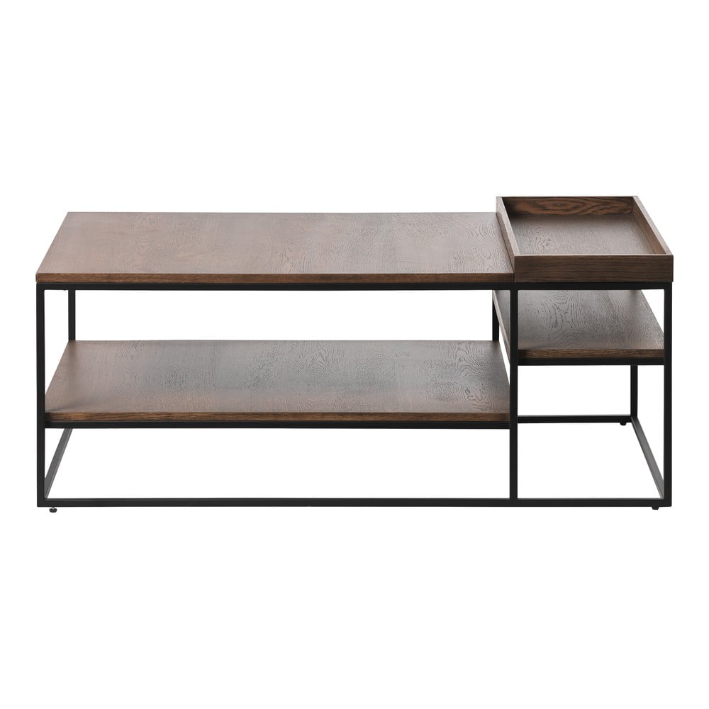 Hnědý konferenční stolek 70x120 cm Rivoli – Unique Furniture