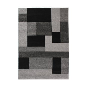 Covor flair rugs cosmos black grey, 160 x 230 cm, negru - gri