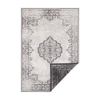 Covor pentru exterior bougari cebu, 160 x 230 cm, negru-crem