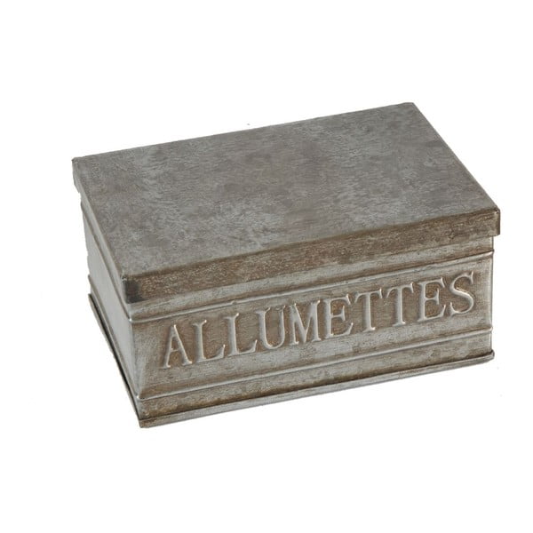 Kovový úložný box Antic Line Allumettes
