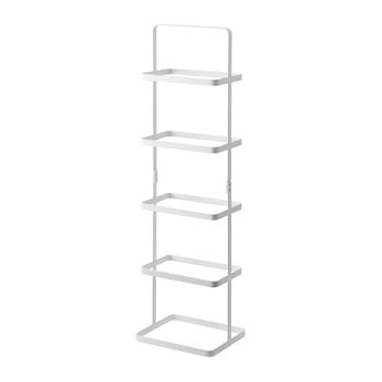Suport înalt pentru pantofi yamazaki tower shoe rack, alb