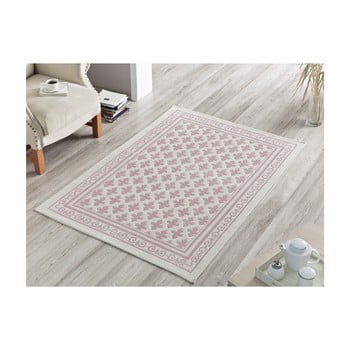 Covor din bumbac Inci Powder, 80 x 150 cm