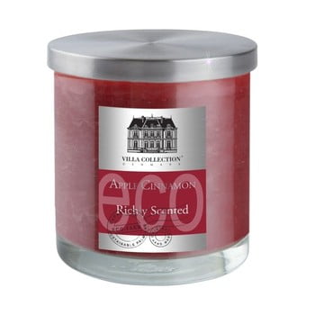 Lumânare cu aromă de măr și scorțișoară villa collection, 45 ore