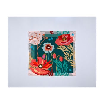 Eșarfă damă madre selva logoom garden, 55 x 55 cm