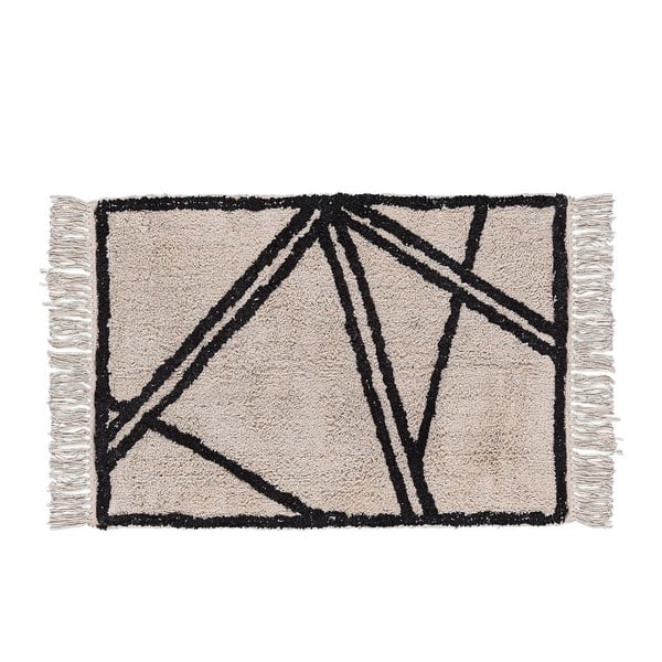 Bavlněný koberec Villa Collection Strib, 60 x 90 cm