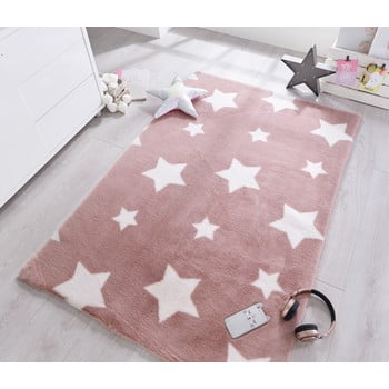 Covor flair rugs twinkle, 90 x 150 cm, roz