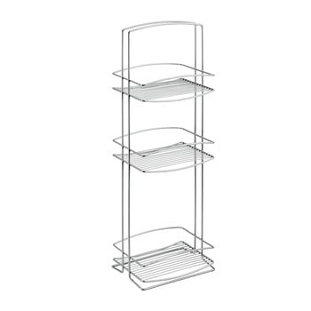 Suport cu 3 rafturi pentru baie metaltex onda, înălțime 77 cm