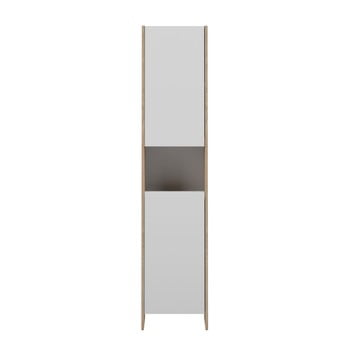 Dulap baie temahome biarritz, lățime 38,2 cm, alb - maro