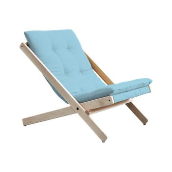 Scaun pliabil karup design boogie raw/light blue