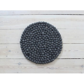 Pernă pentru scaun cu bile din lână wooldot ball chair pad, ⌀ 39 cm, antracit