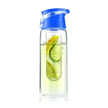 Sticlă asobu flavour it 2 go, 600 ml, albastru