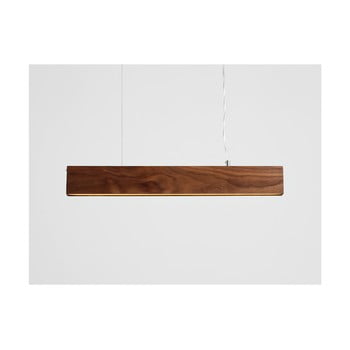 Lustră din lemn de nuc custom form line plus l