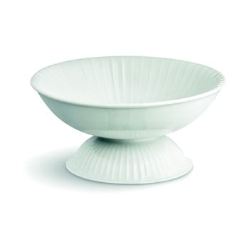 Bol din porțelan pe piedestal kähler design hammershoi, ⌀ 16 cm,alb