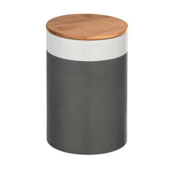 Cutie depozitare din ceramică cu capac din bambus wenko malta, 1,45 l