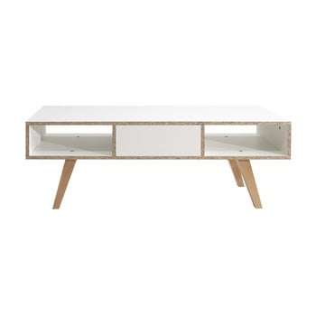 Stand tv temahome prism, alb