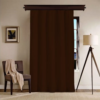 Draperie Curtain Nero, 140 x 260 cm, maro închis