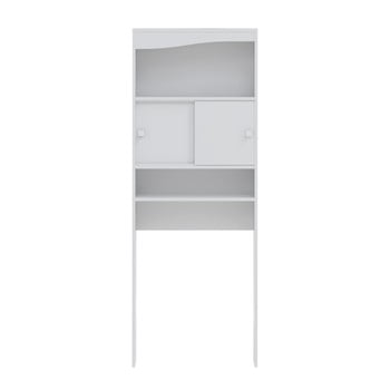 Dulap baie pentru mașina de spălat temahome wave, lățime 60 cm, alb
