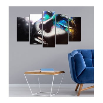 Tablou din mai multe piese insigne lowie, 102 x 60 cm