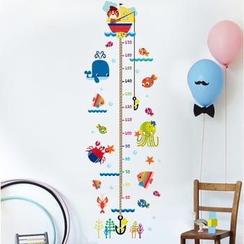 Metru autocolant de perete ambiance sea, 175 x 60 cm